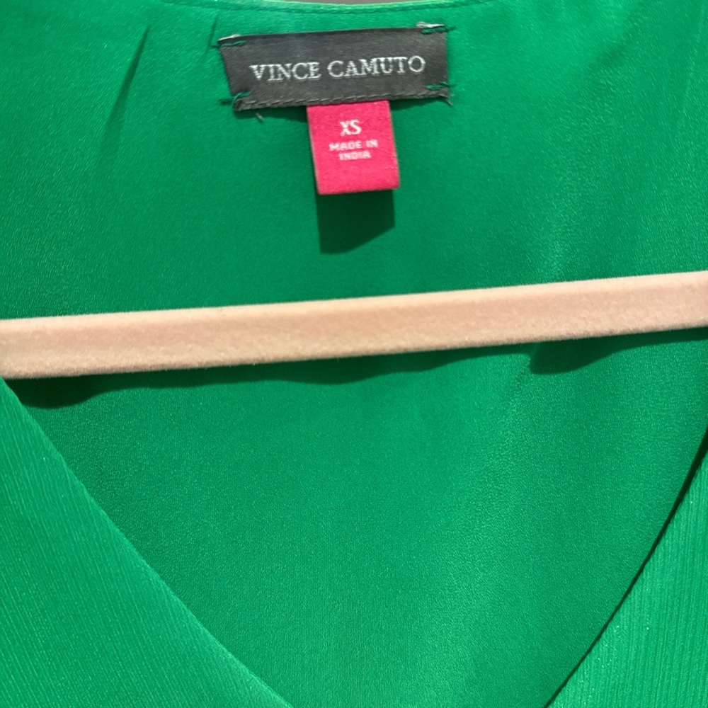 Vince Camuto Green Blouse XS